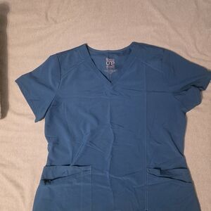 Barco Uniforms Blue Short Sleeve Women's Top